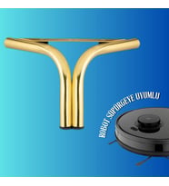15 CM METAL MAGNOLİA KOLTUK AYAĞI MOBİLYA AYAĞI ÜNİTE AYAĞI KONSOL AYAĞI PUF BERJER AYAĞI (Krom)