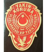 YAKIN KORUMA CÜZDAN ROZETİ (METAL)-SATIN/AL,YAKIN KORUMA KIMLIK KARTLI PERSONELE SATILIR.-SIVILE SATILMAZ