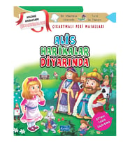 Alis Harikalar Diyarında - Çıkartmalı Peri Masalları