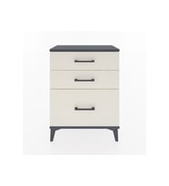 Arges Komodin 3 Çekmeceli 60x30x80 Antrasit-Aytaşı