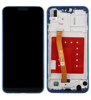 Tkgz P20 Lite Uyumlu Lcd Ekran Dokunmatik Servis Lcd ÇITALI MAVİ