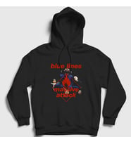 Presmono Unisex Siyah Band Massive Attack Kapüşonlu Sweatshirt 375597tt