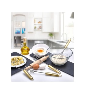 4 Lü Çırpıcı Set - Gold