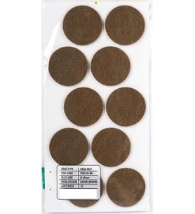 Masa - Sandalye Altı Keçe Çap 45mm