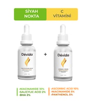 Siyah Nokta Gözenek Sıkılaştırıcı ve C Vitamini 2'li Bakım Seti