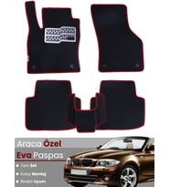 BMW 1 SERİSİ E88 CABRİO (2004-2011) Uyumlu EVA Paspas Tam Set–Araca Özel,Su Geçirmez,Kolay Montaj