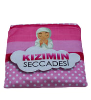 Kılıflı Çocuk Seccadesi (40x80) (Pembe)
