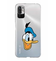 Xiaomi Redmi Note 10 5G Uyumlu Kapak Donald Duck Tasarımlı Şeffaf Silikon Kılıf