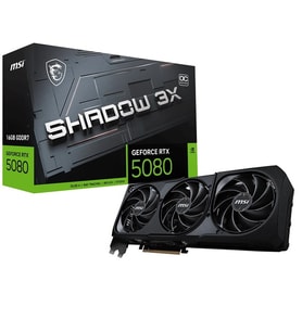 MSI RTX5080 16GB SHADOW 3X OC 16G GDDR7 256bit HDMI DP PCIe 5.0