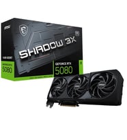 MSI RTX5080 16GB SHADOW 3X OC 16G GDDR7 256bit HDMI DP PCIe 5.0