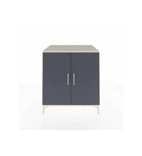 Kronos Şifonyer 2 Raflı 2 Kapaklı 88x59x96 Aytaşı-Antrasit