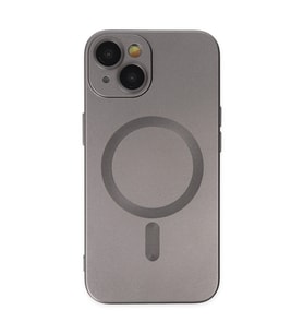 Apple İphone 14 Plus Kılıf Moshi Lens Magneticsafe Silikon - Füme