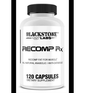 Blackstone Recomp Rx 120 Capsules Yağ Yakımı Kas Artışı Desteği USA (Renksiz)