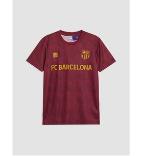 LCW Kids Bordo Fc Barcelona Baskılı Erkek Çocuk Tişört