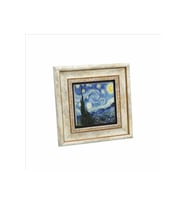 Yıldızlı Gece (Vincent Van Gogh, 1889) Baskılı Taş Tablo 20x20