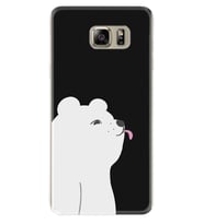 Samsung S7 Edge S20 Fe Plus Ultra S21 S22 Kılıf Desenli Silikon Panda Sevimli 1738