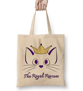 Cats The Royal Rescues Logo Bez Çanta Uzun Saplı