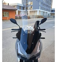 MOTOCAM Kral Arneb 150 Ön Cam 2023-2026 Model 78cm Şeffaf Renkli 4mm UZUN