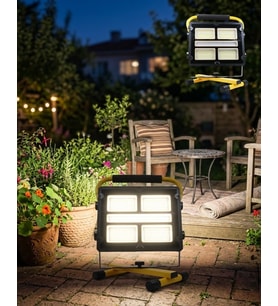 Solar Enerjili Led Kamp Feneri 4 Modlu Ayarlanabilir Açılı Güçlü Aydınlatma