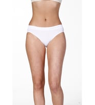 secret moda Dikişsiz Seamless Slip Bikini Kadın Toparlayıcı Külot Beyaz