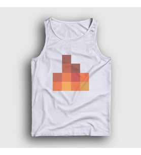 Presmono Unisex Beyaz Sapnap Flame Alev Ateş Minecraft Atlet 504150tt