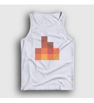 Presmono Unisex Beyaz Sapnap Flame Alev Ateş Minecraft Atlet 504150tt