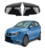 Seat İbiza 08-17 Araca Özel Batman Yarasa Ayna Kapağı Pianoblack