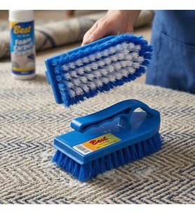 Saplı Ergonomik Halı ve Yüzey Fırçası