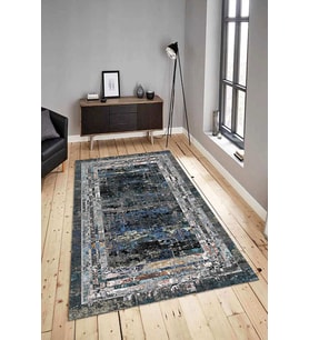 Dijital Baskılı Yıkanabilir Kaymaz Modern Renkli Salon Halısı Mutfak Halısı Yolluk ND-HY-1225 (Çok Renkli)
