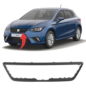 Seat İbiza Ön Panjur Çerçevesi Siyah 2018- 6F0854643