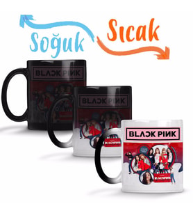 Blackpink 012 Sihirli Kupa Bardak Porselen