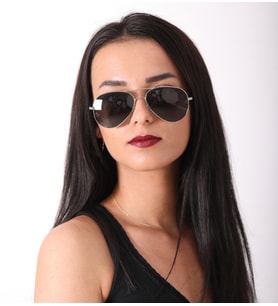 ESRADA GÜMÜŞ DAMLA MODELİ KADIN GÜNEŞ GÖZLÜĞÜ 4005 08