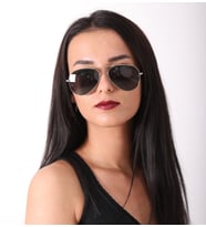 ESRADA GÜMÜŞ DAMLA MODELİ KADIN GÜNEŞ GÖZLÜĞÜ 4005 08