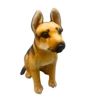 43 CM Sevimli Peluş Köpek Oyuncak  Yumuşacık ve Dekoratif Peluş (Sarı)