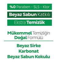 Mey İthalat® Premium Yüzey Temizlik Havlusu 100 Adet Beyaz Sabun