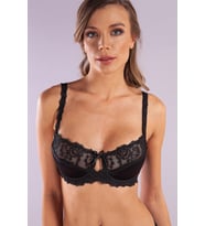 pilelistore Giselle Half Padded Bra,siyah Toparlayıcı  Konforlu Ve Şık Sütyen (Çok Renkli)