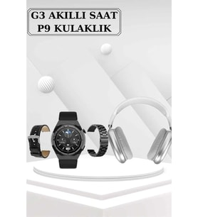 Yeni Nesil Sesli Görüşme Akıllı Saat ve Powerbank Çoklu Şarj Girişli Bluetooth Kulaklık Nabız Ölçer