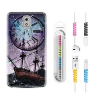 Samsung Note 3 4 5 8 9 20 Ultra 10 Lite Kılıf Kablo Koruma Spiral Silikon Time 1749