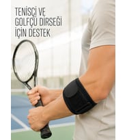 Ayarlanabilir Epikondilit Bandı Tenis Golf ve Sporcu Dirsek Desteği