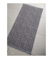 GABARDİN HALI DECORA 0108 GRİ BEJ KAYMAZ HALI 80X150 CM