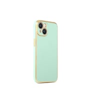 Apple iPhone 14 Uyumlu Kılıf Zore Bark Kapak (Açık Yeşil)