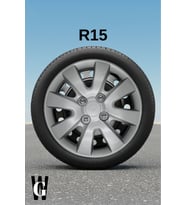 Daewoo Lanos 15 İnç Jant Kapağı (4 ADET) Gri G102
