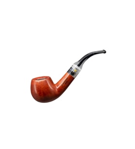 Şık Sarı Yıldız 120 9mm Filtreli Akrilik Saplı Pipo