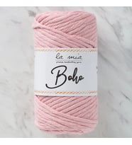 La Mia Boho Açık Pembe Büküm Makrome İpi - L185 - 33998