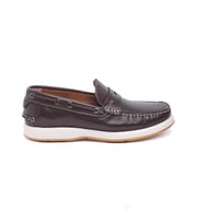 Hakiki Deri Erkek Loafer Ayakkabı (KAHVE)