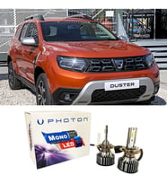 Dacia Duster 2 Led Xenon Uzun Far Ampulü H1 Mono Yeni Seri Beyaz 2018+