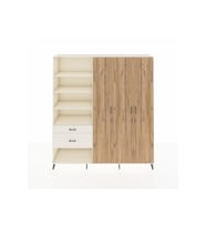 Hyperion Dolap 16 Raflı 2 Çekmeceli 3 Kapaklı 220x44x243 Aytaşı-Çam/Aytaşı