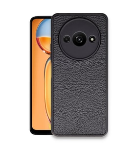 Xiaomi Redmi A3 4g Kılıf Aras Deri Kapak - Siyah