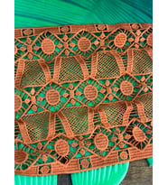 200X25 CM HARDAL RENK GÜPÜRLÜ ŞERİT DİKİŞ GİYİM AKSESUARI