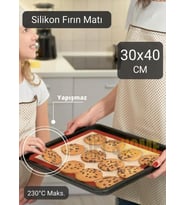 Silikon Mat Silpat Pişirici Mat Fırın Matı 40*30 cm